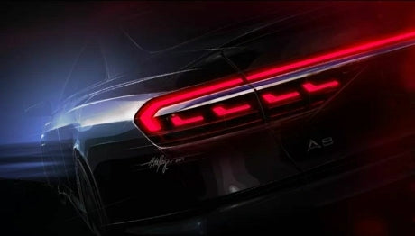 The Development of Tail Features of Automobile Tail Lights