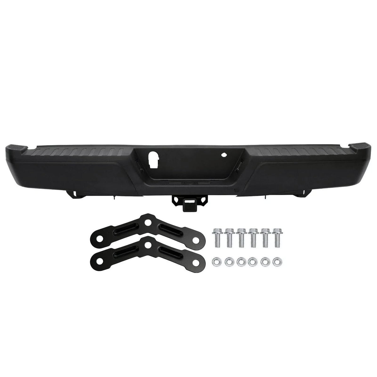 Rear Step Bumper Assembly w/Max Tow Hitch for 2015-2020 Ford F-150 F150