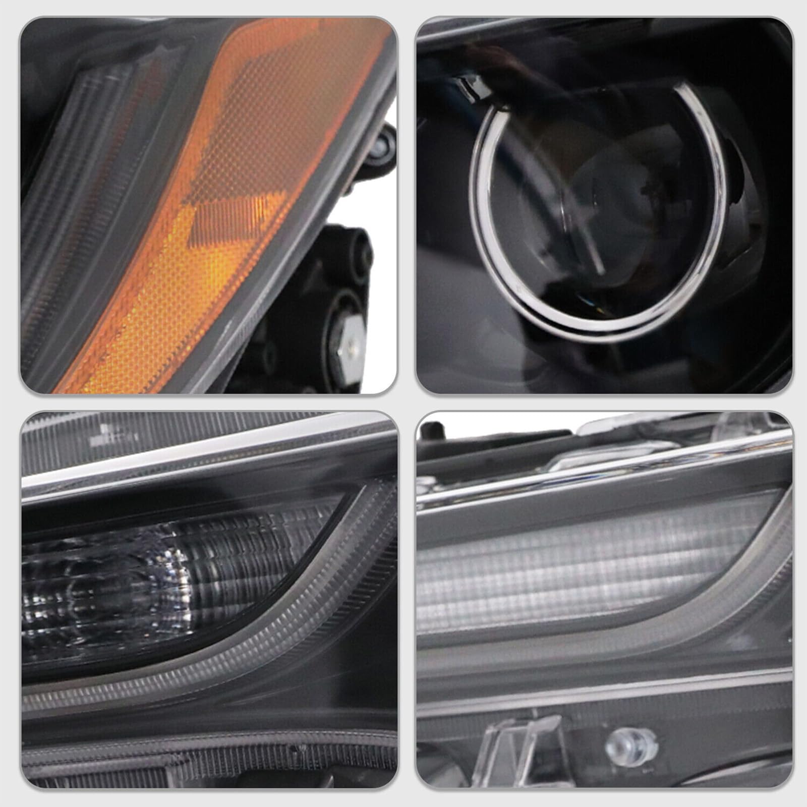 LED Headlights Assembly Headlamps for 2020 2021 Toyota Corolla SE XLE XSE