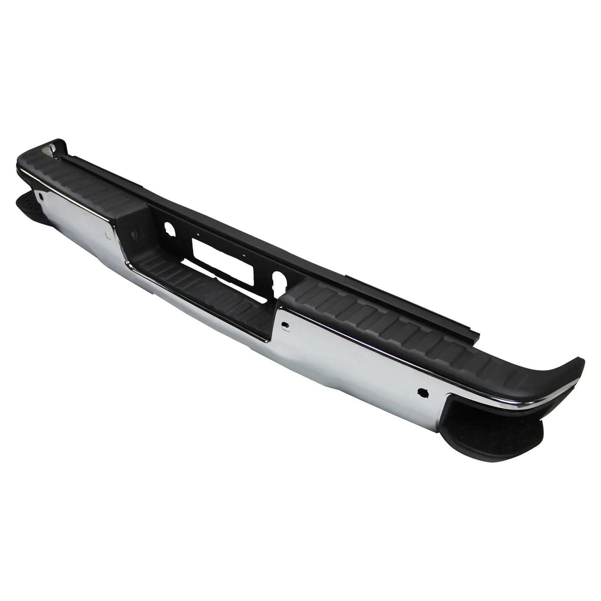 Rear Step Bumper w/Sensor Holes for 2014-2018 Chevy Silverado GMC Sierra 1500
