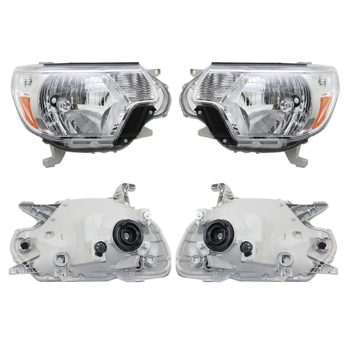Pair Headlights Headlamps Assembly for 2012-2015 Toyota Tacoma