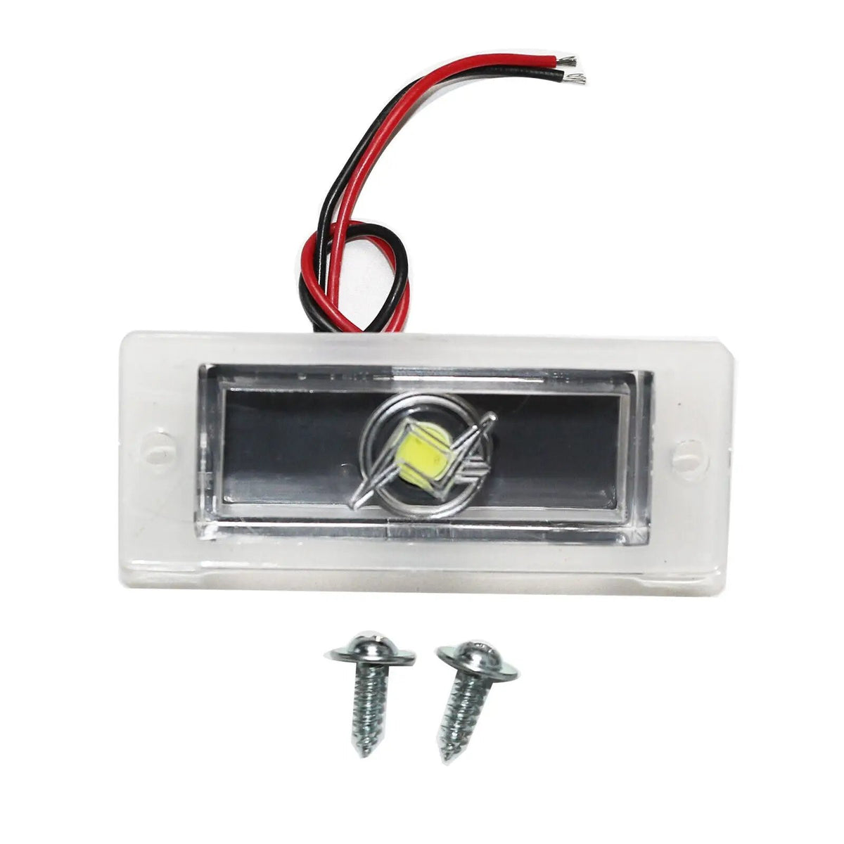 Rear Bumper Roll Pan w/LED Light for 1973-1987 Chevy C10 C20 Fleetside