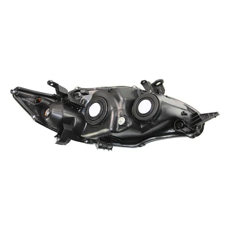 Pair of Chrome Headlights Headlamps Assembly for 2011-2013 Toyota Corolla
