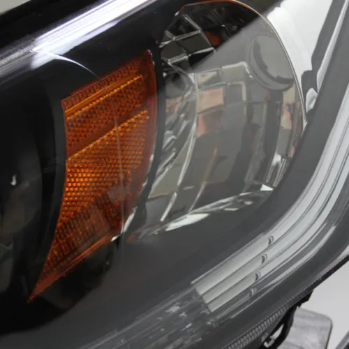 Chrome Halogen Headlights lamps Assembly for 2013-2015 Honda Accord Sedan
