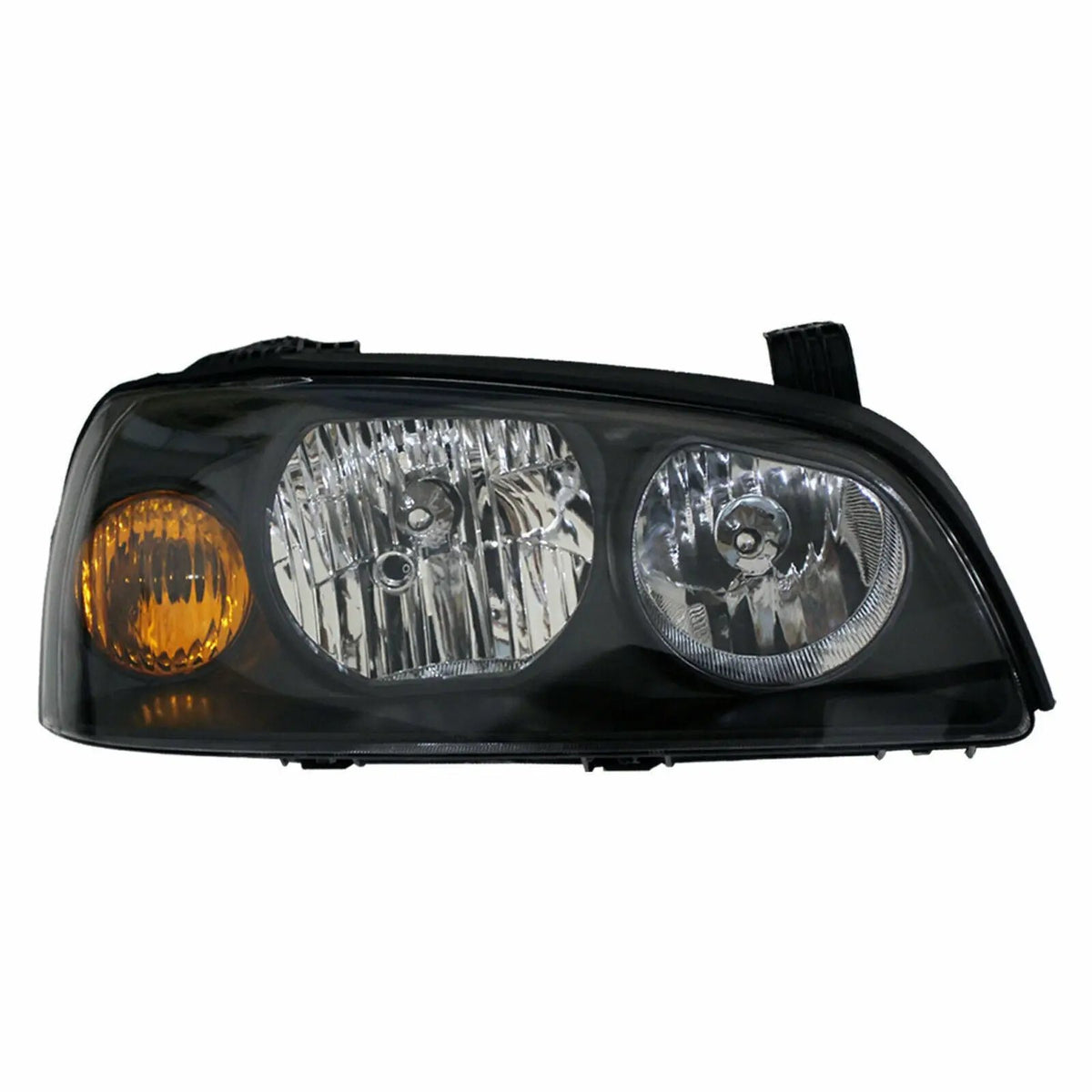 Black Halogen Headlights Headlamps w/o Bulbs for 2004-2006 Hyundai Elantra