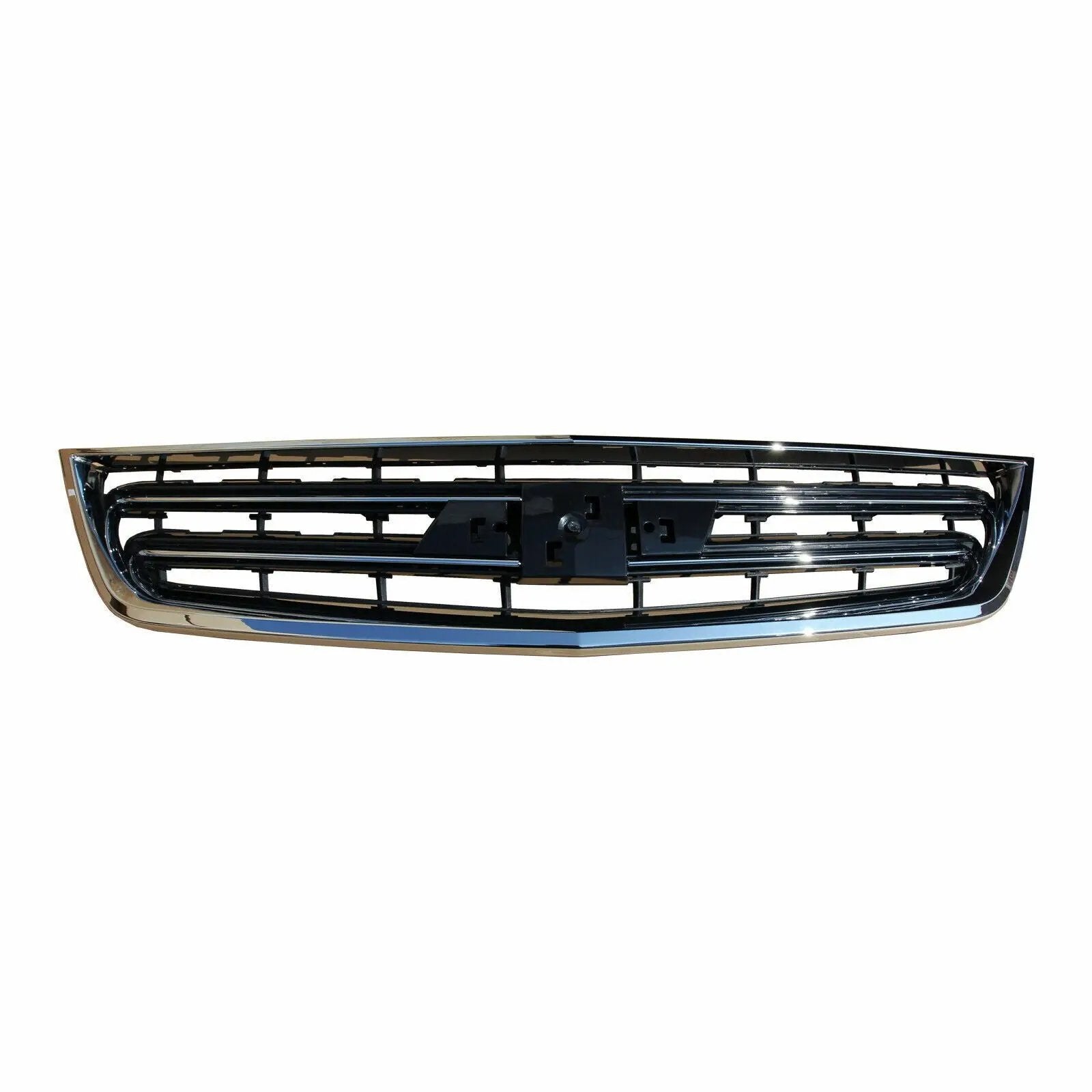 Front Grille Upper Grille Chrome & Black for 2014-2020 Chevrolet Impala LT Sedan