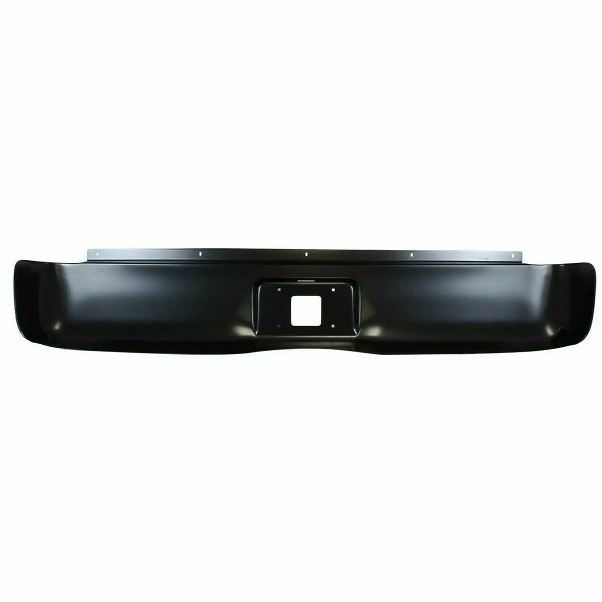 Rear Bumper Roll Pan w/LED License Lamp for 2007-2013 Silverado 1500