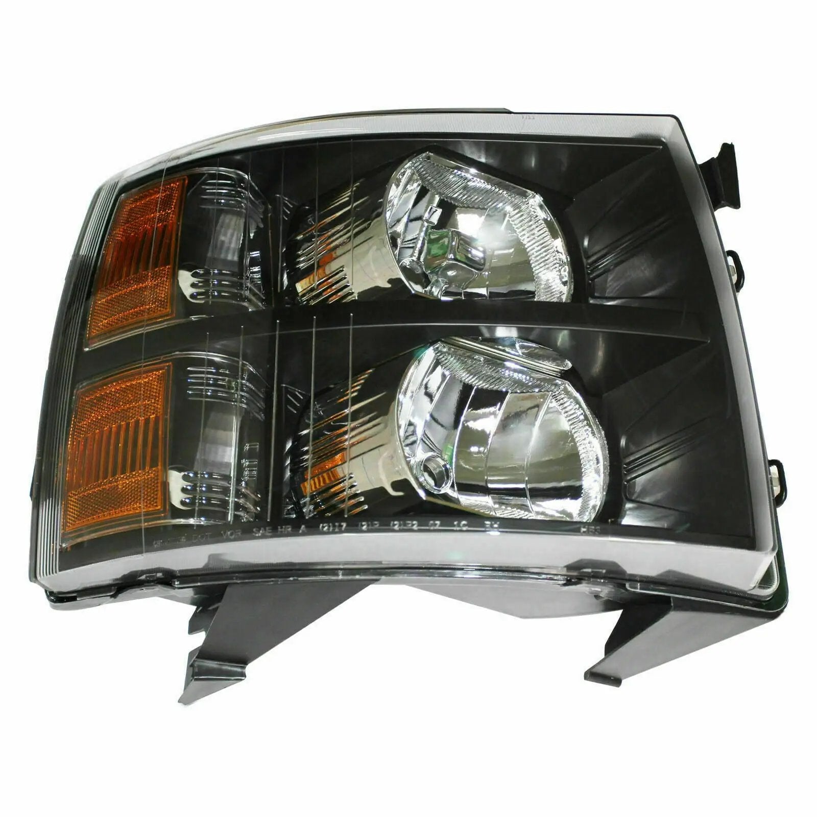 Housing Headlight Lamp w/o Bulbs for 07-13 Chevy Silverado 1500 2500 3500