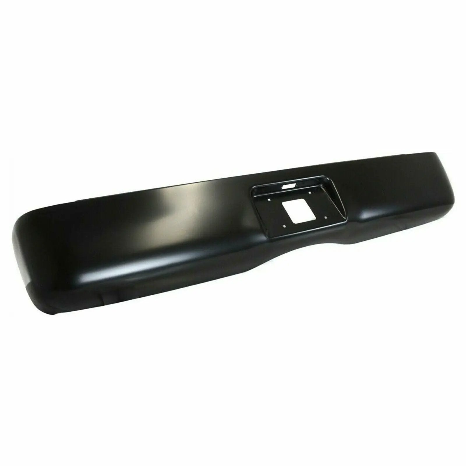 Rear Bumper Roll Pan w/LED License Lamp for 2007-2013 Silverado 1500
