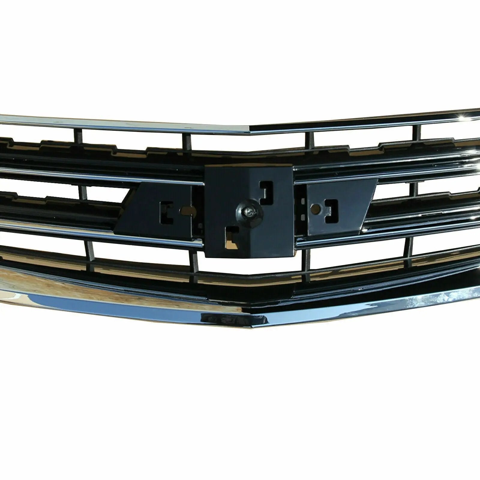 Front Grille Upper Grille Chrome & Black for 2014-2020 Chevrolet Impala LT Sedan