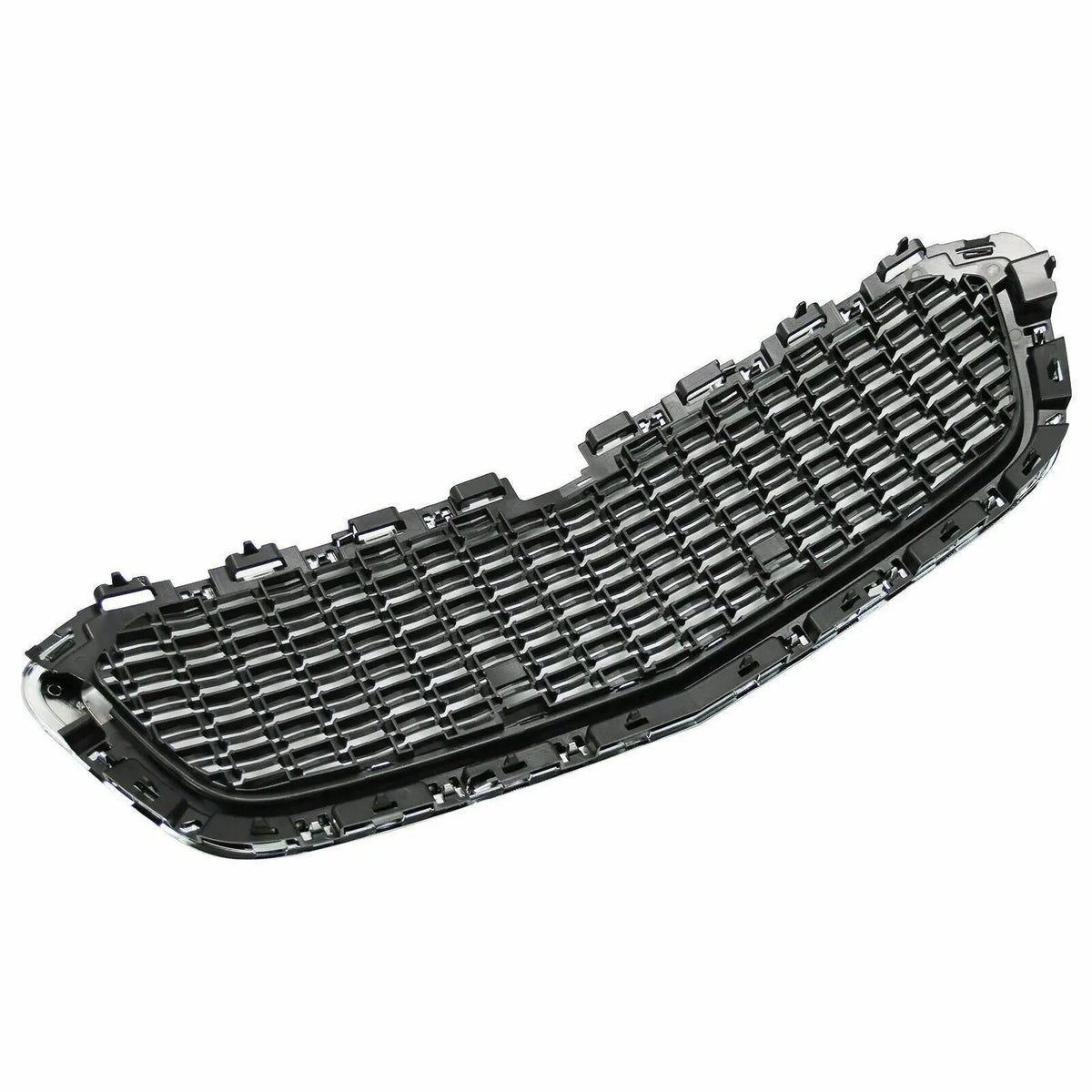 2014-2015 Chevrolet Malibu Front Bumper Lower Grille Grill Chrome&Black