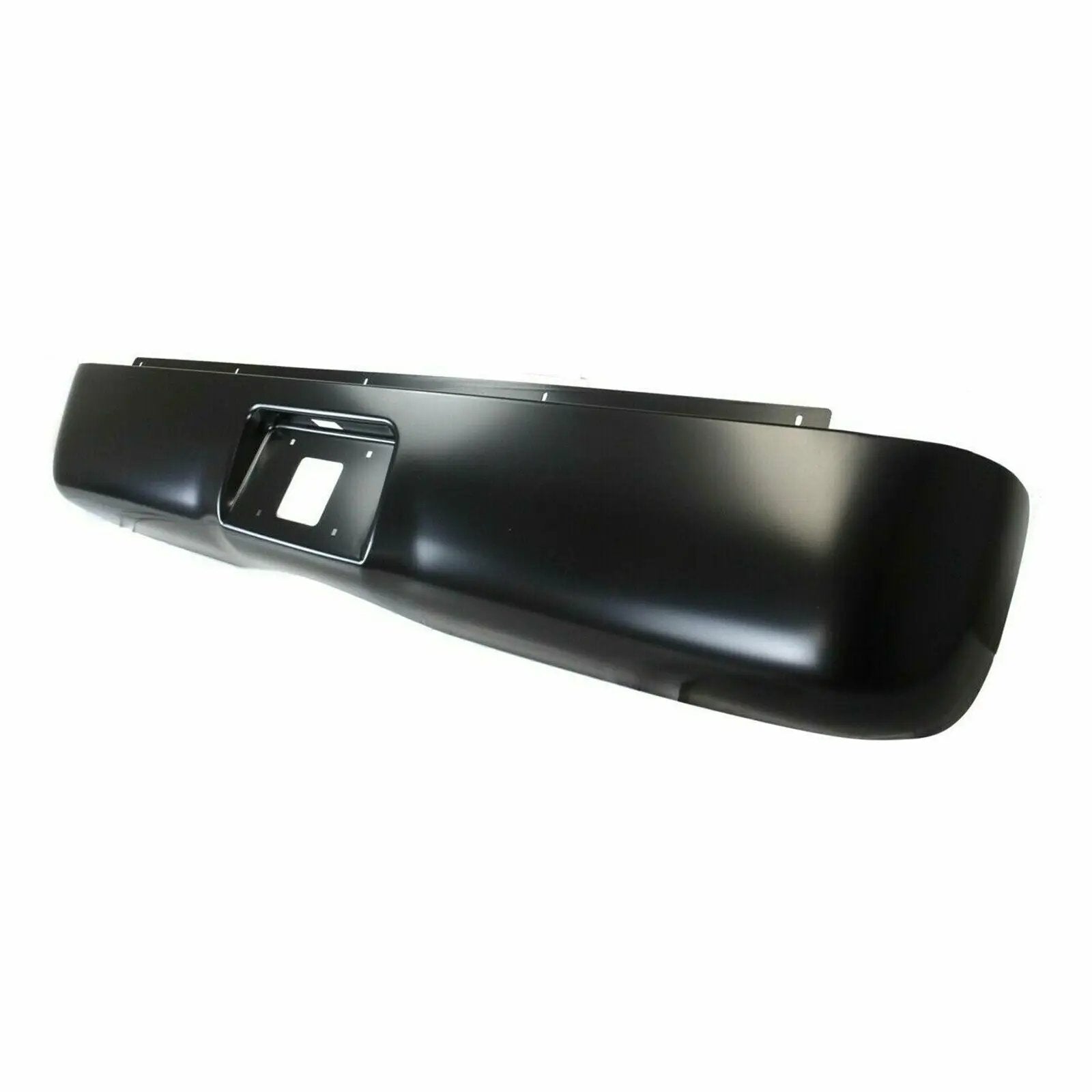 Rear Bumper Roll Pan w/LED License Lamp for 2007-2013 Silverado 1500