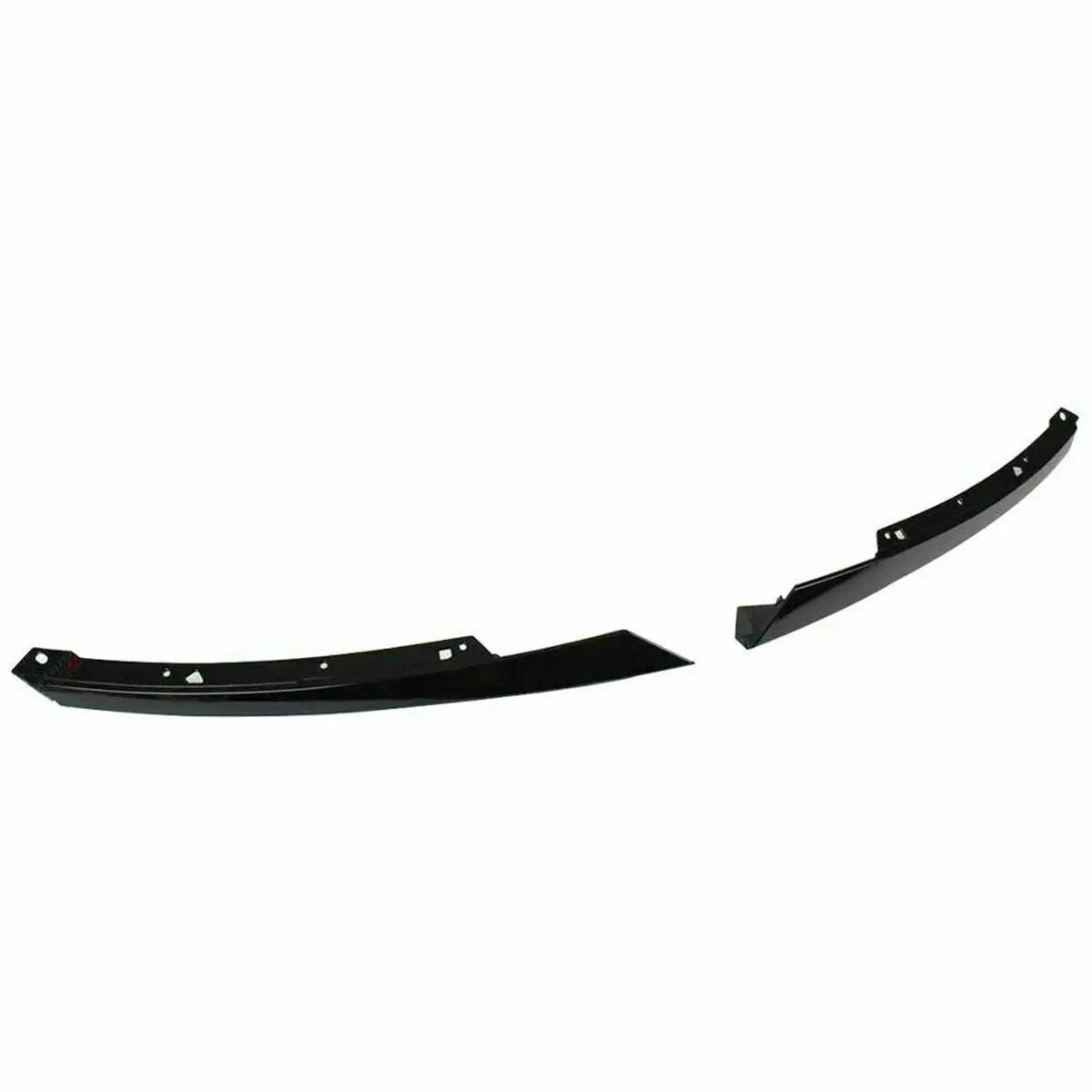 Gloss Black Front Bumper Grill Grille w/Chrome Emblem for 16-18 Honda Civic