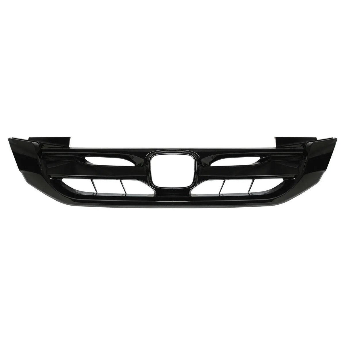 2013-2015 Honda Accord Sedan JDM Mod Style Front Grille Grill Black & Chrome