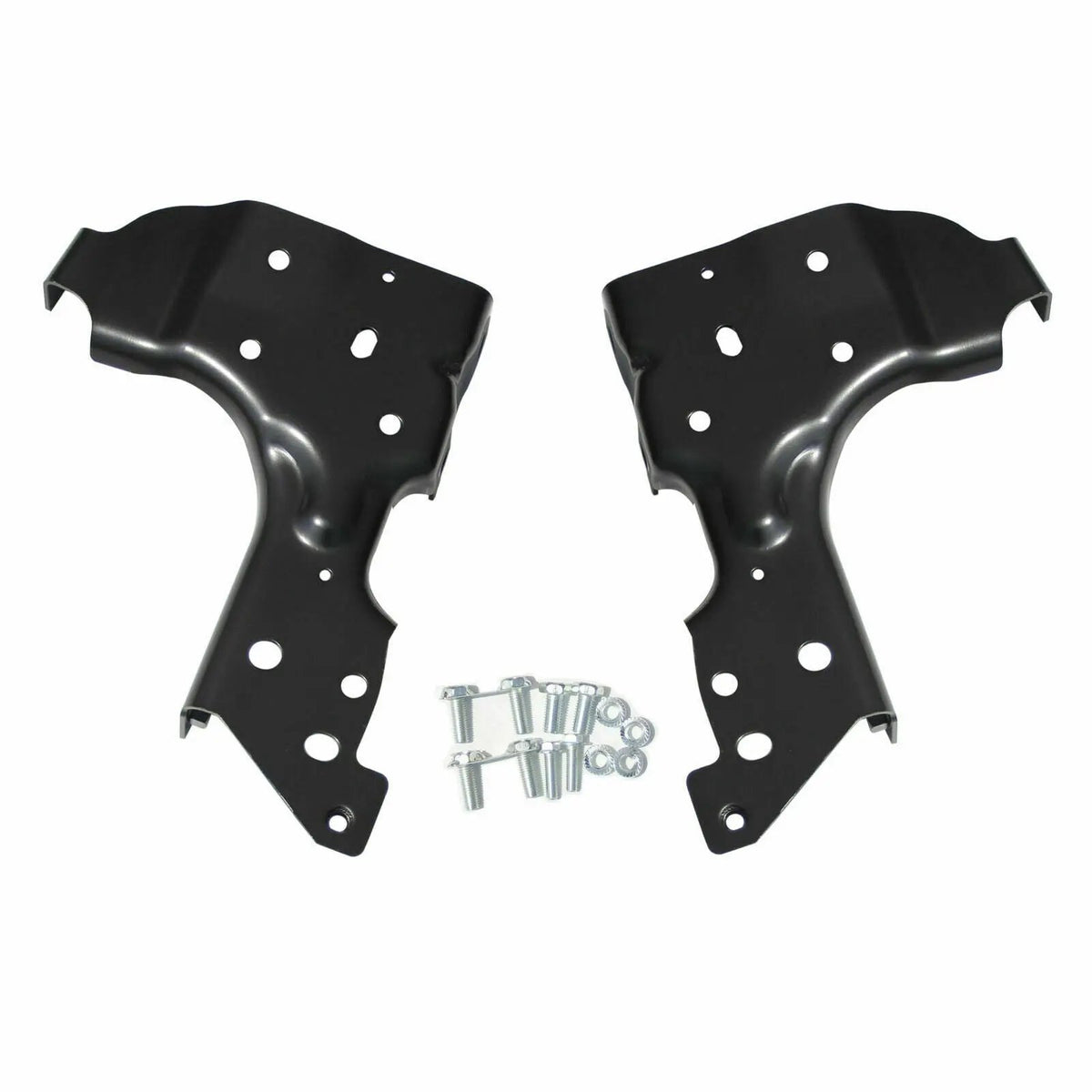 Rear Step Bumper w/ Sensor Holes for 14-18 Chevy Silverado Sierra 1500