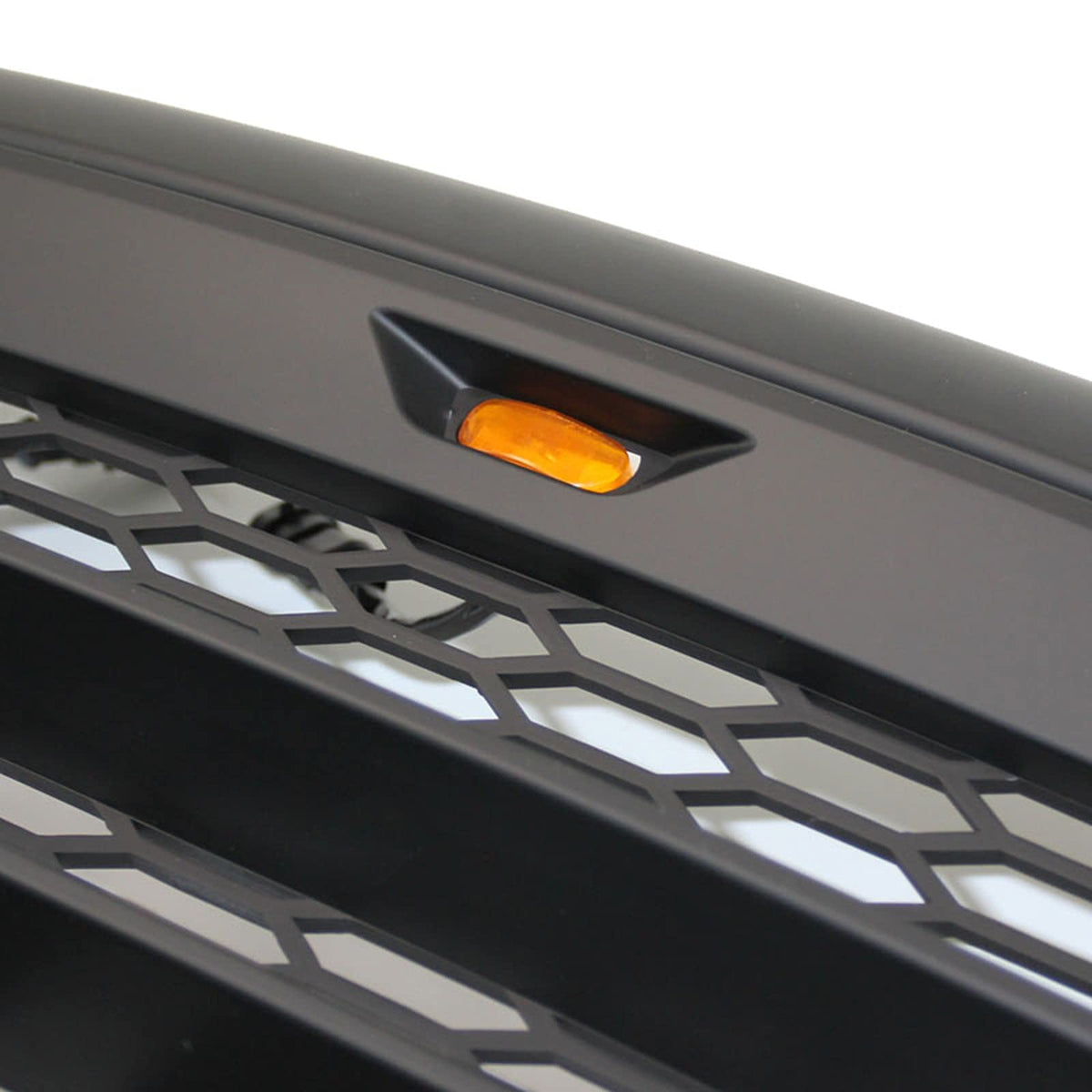 Matte Black Front Grille Rebel Style w/LED Lights for 2013-2018 Dodge Ram 1500(No "RAM" Letter)