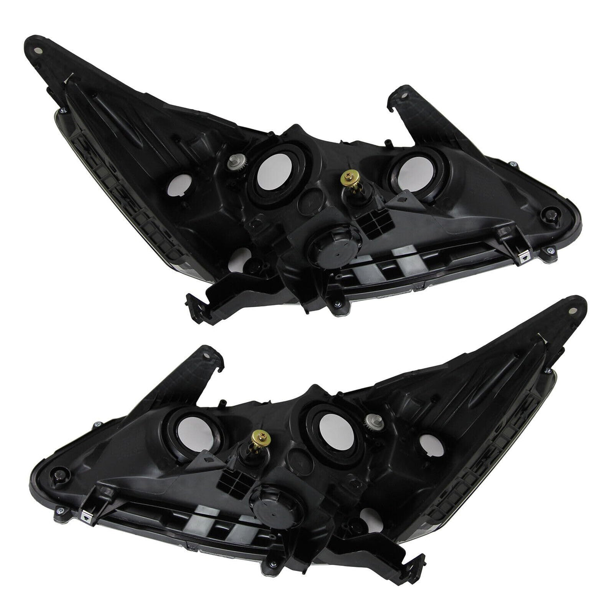 Chrome Halogen Headlights lamps Assembly for 2013-2015 Honda Accord Sedan