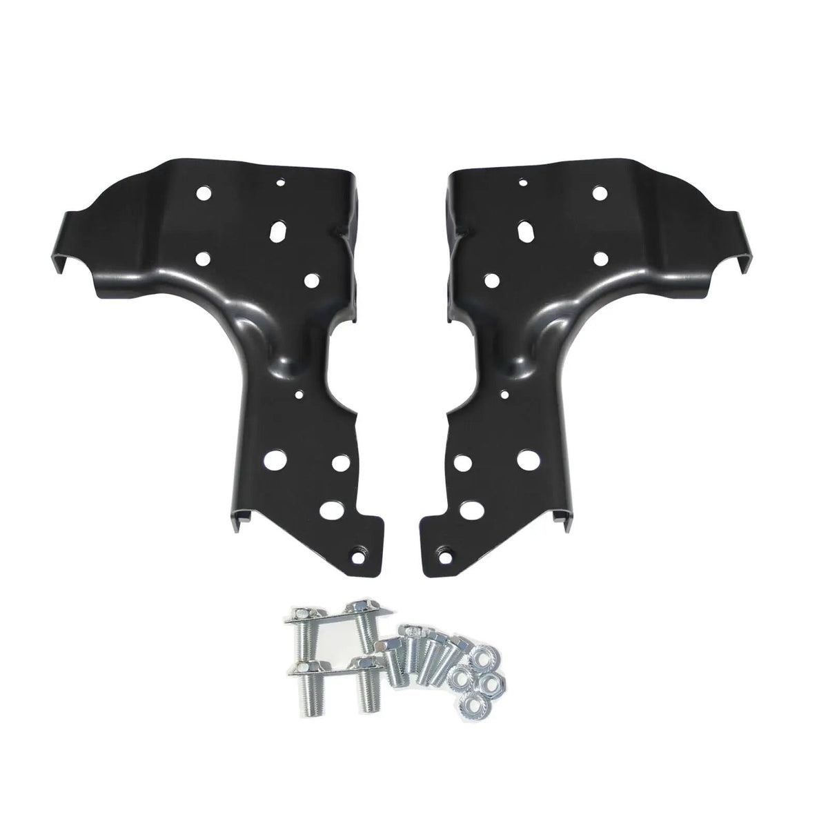 Rear Step Bumper for 2014-2018 Chevy Silverado GMC Sierra 1500 Textured Black
