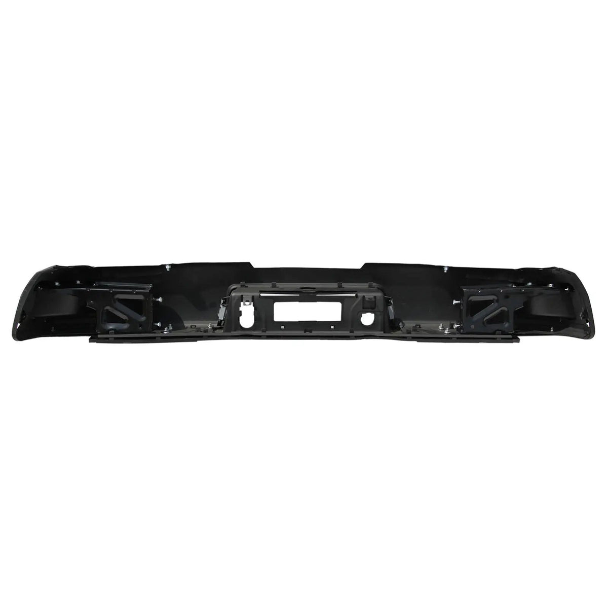 Rear Step Bumper for 2014-2018 Chevy Silverado GMC Sierra 1500 Textured Black
