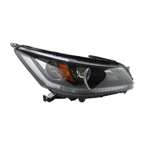 Chrome Halogen Headlights lamps Assembly for 2013-2015 Honda Accord Sedan