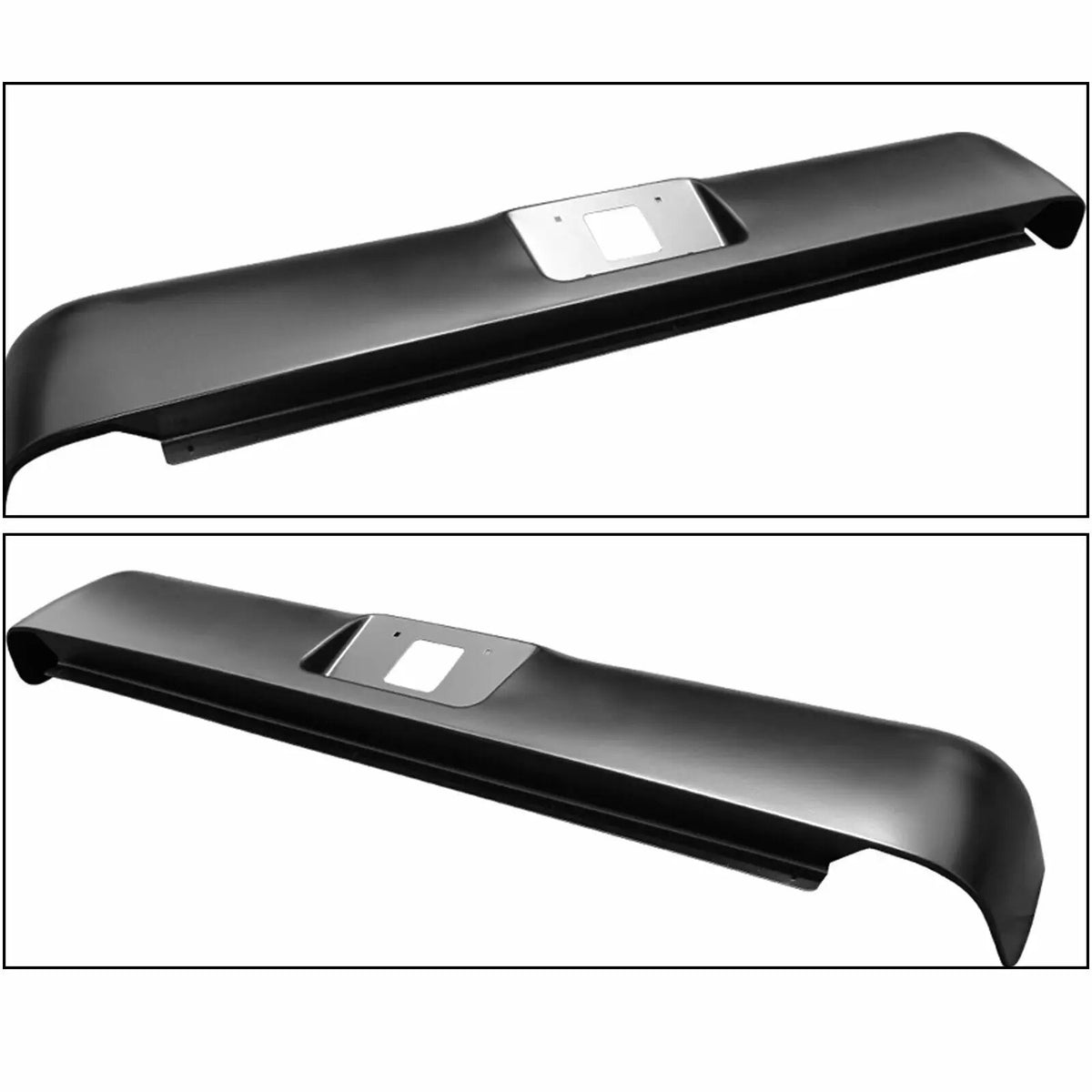 Rear Bumper Roll Pan w/LED License Lamp for  2007-2013 Silverado 1500