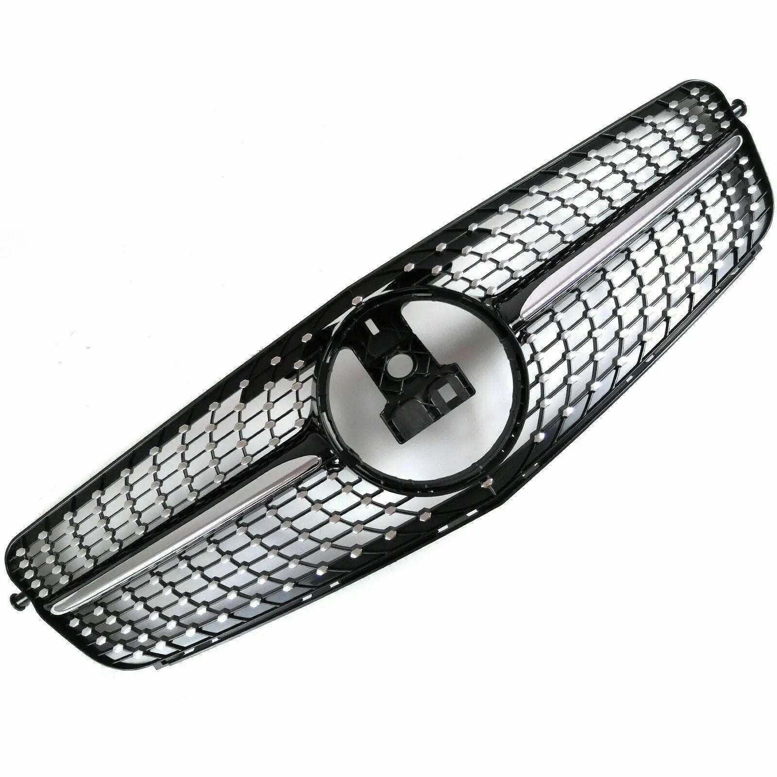 07-14 Mercedes-Benz W204 C200 C300 Black Diamond Style Front Grille Grill