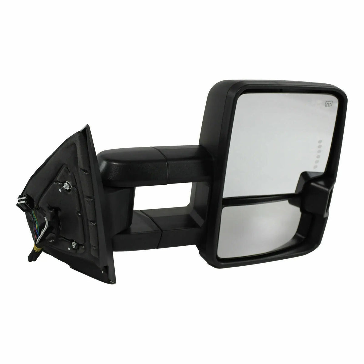 Textured Power Heat Tow Mirrors for 07-13 Chevy Silverado 1500 2500