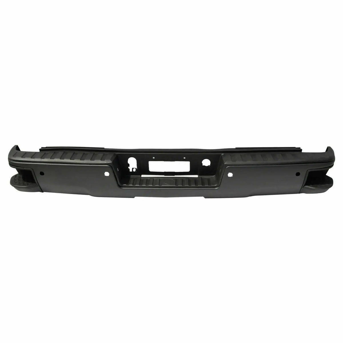 Rear Step Bumper w/ Sensor Holes for 14-18 Chevy Silverado Sierra 1500