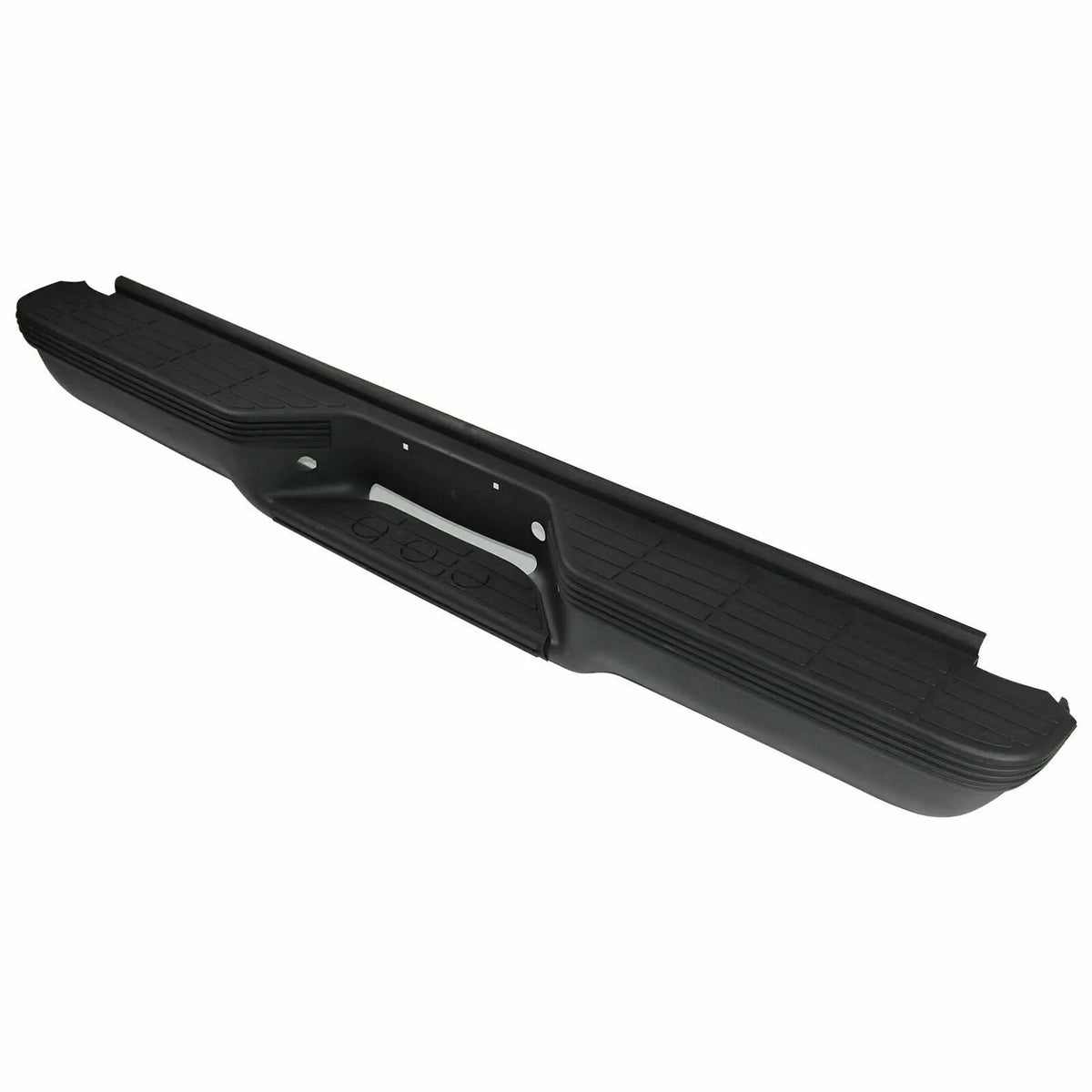 Black Rear Step Bumper for 88-2000 Chevy Silverado GMC Sierra C/K 1500 2500