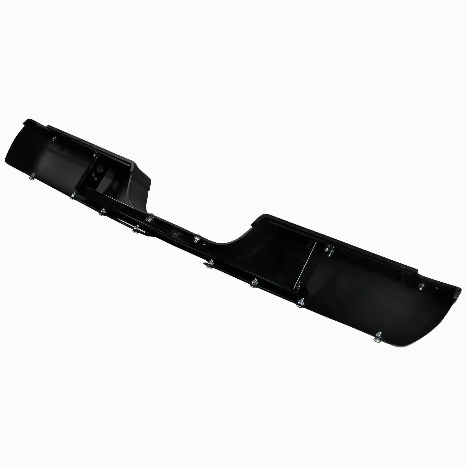 Black Steel Rear Step Bumper Assembly for 94-2002 Dodge RAM 1500 2500