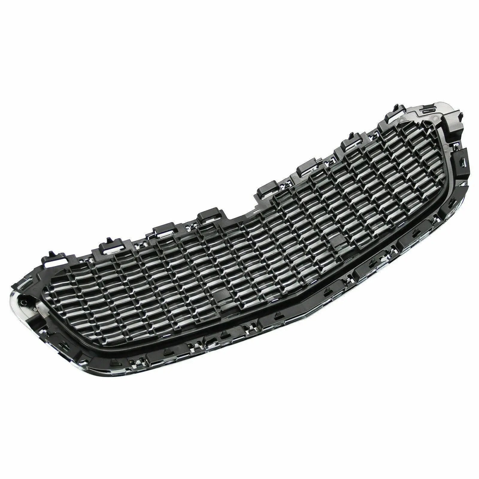 2014-2015 Chevrolet Malibu Front Bumper Lower Grille Grill Chrome&Black