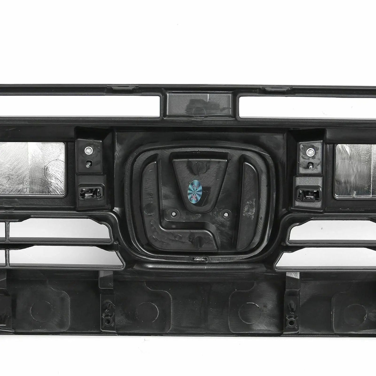 Chrome Front Bumper Upper Grille Grill for 16-18 Honda Civic 10TH GEN