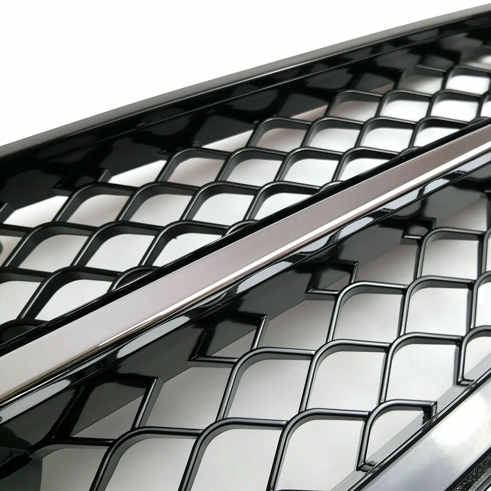 AMG Style Front Grille Chrome for 08-14 Mercedes Benz C200 C250 C300 W204