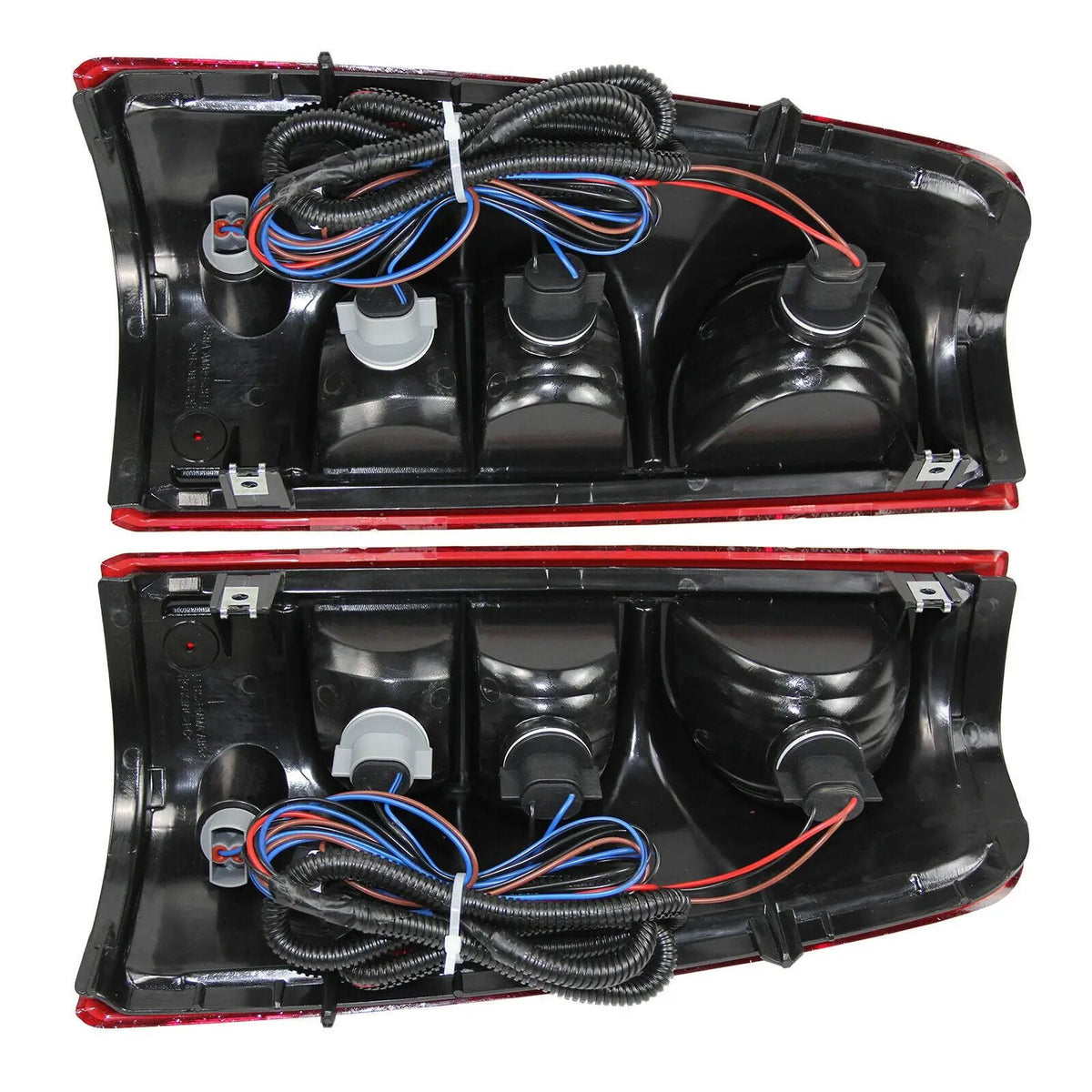 Tail Lights Brake Lamps w/Bulbs for 03-06 Chevy Silverado 1500 2500 3500 HD